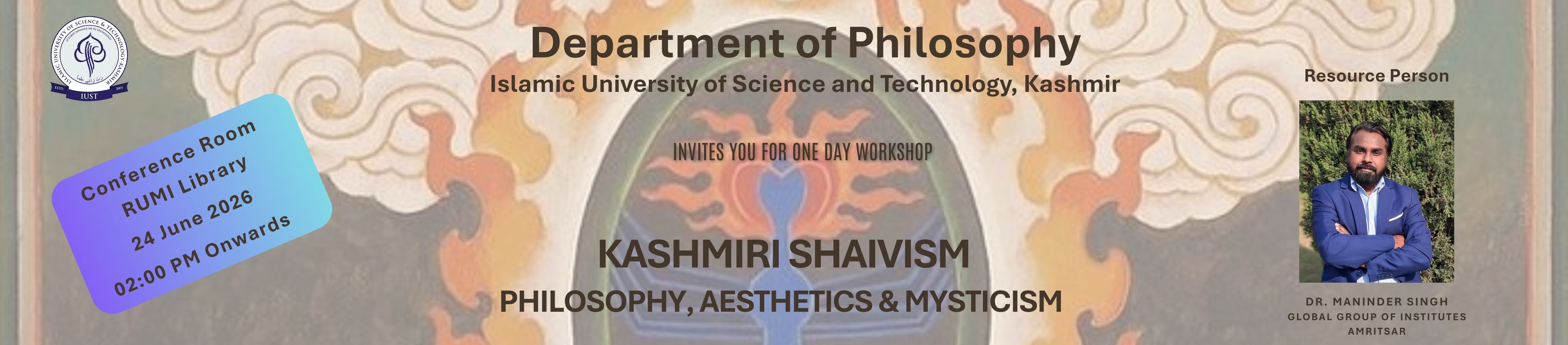 workshop on Kashmir Shaivism