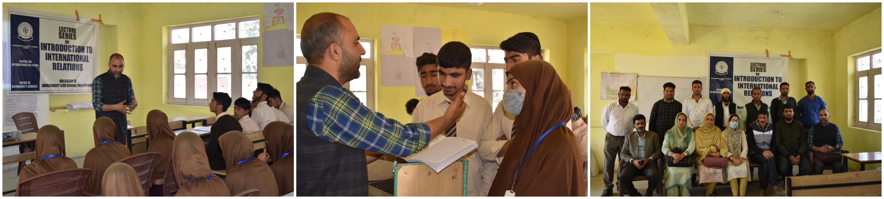 Awareness programme at GHS Awantipora conducted by CIR