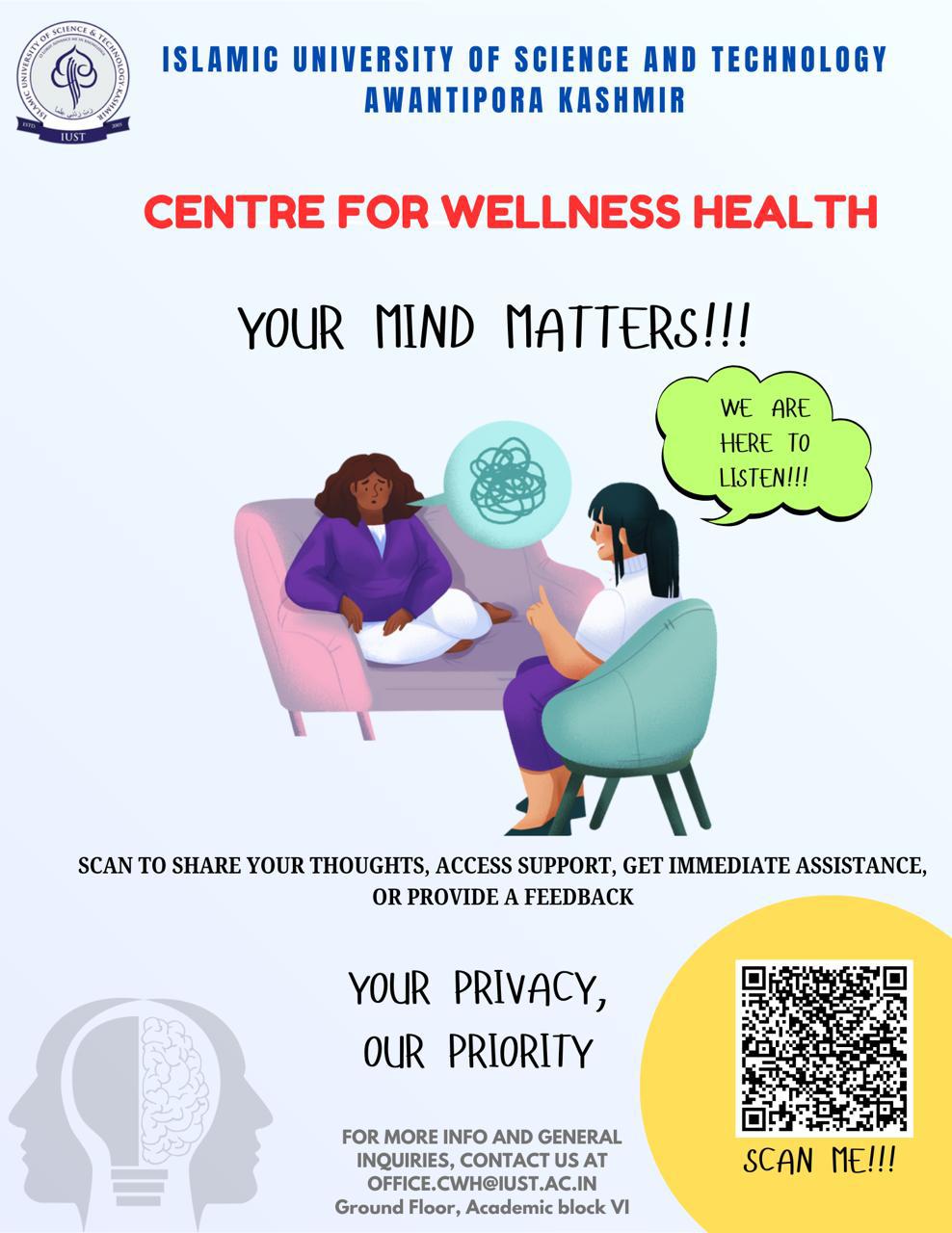 Special Session on #Mentalwellbeing at IUST